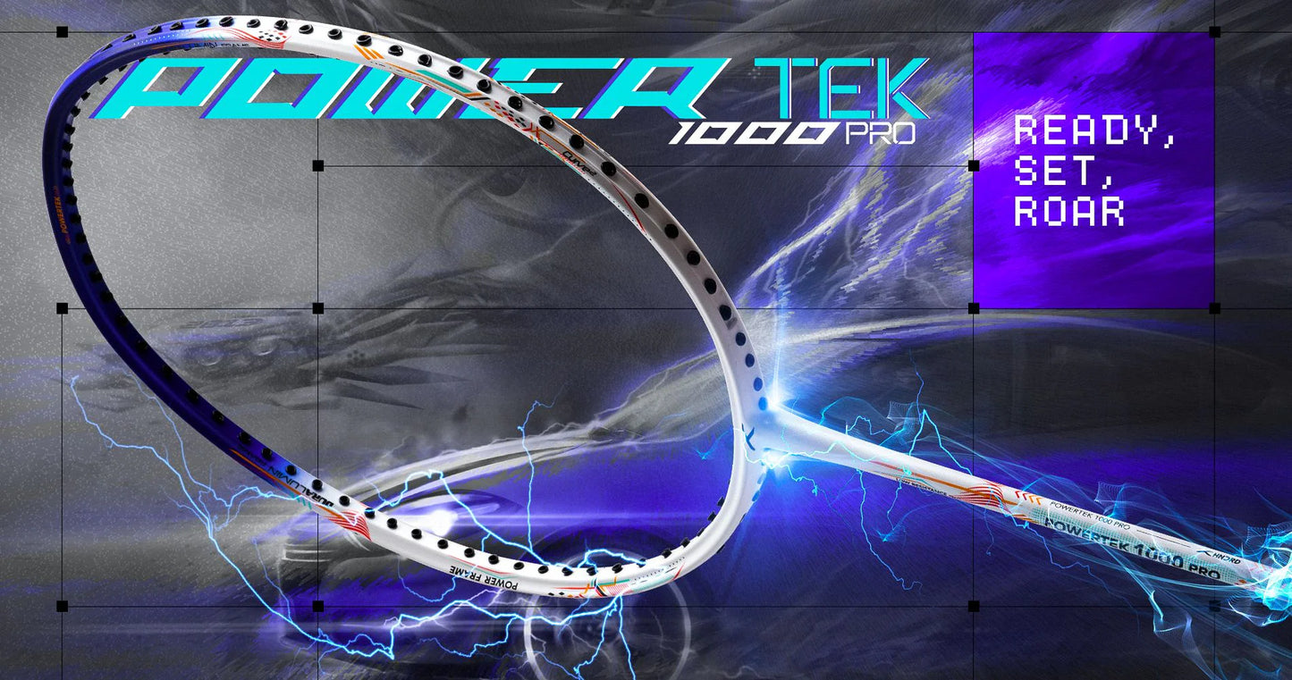 Hundred | Powertek 1000 Pro | Badminton Racket