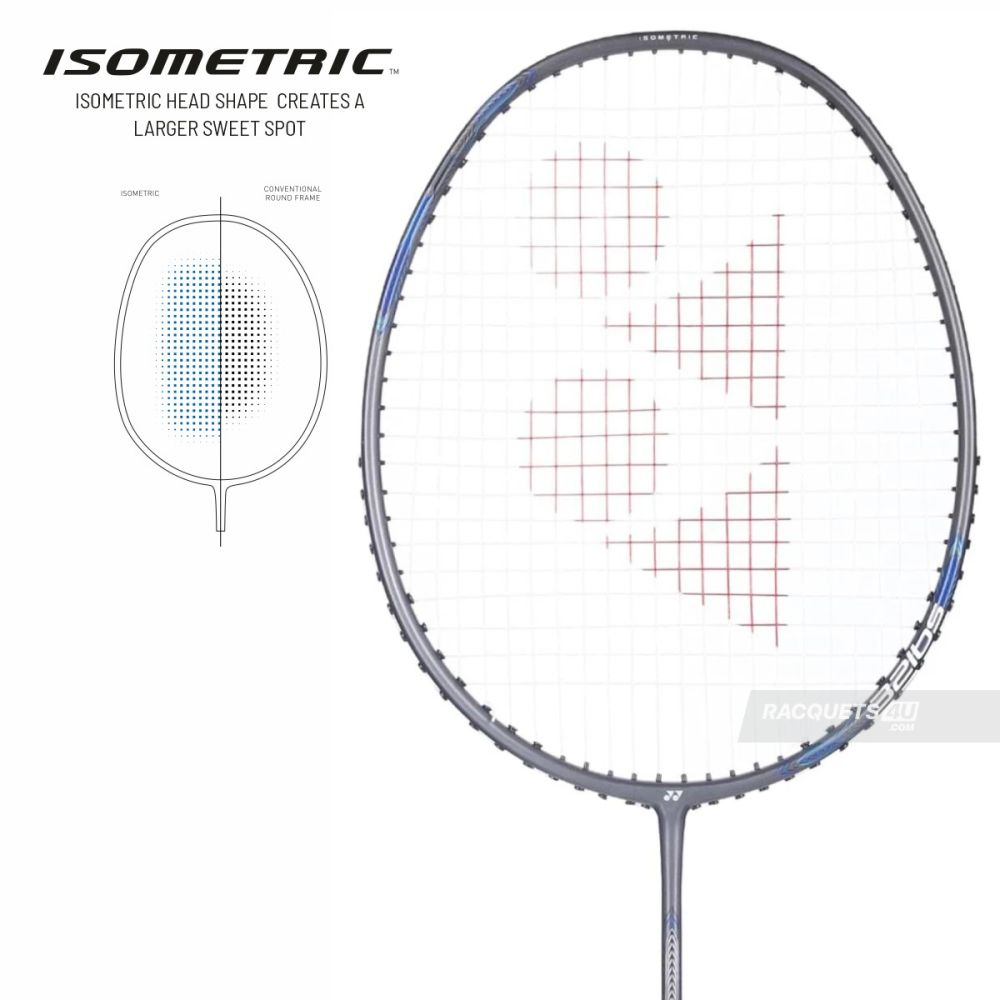 YONEX Astrox Attack 9 Badminton Racquet (Strung, Gun Metal Grey)