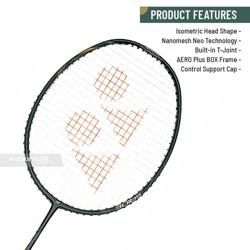 YONEX Astrox Lite 43I Badminton Racquet (Without Cover, G4, Unstrung, Dark Green)