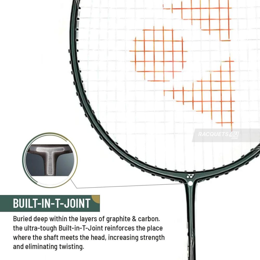 YONEX Astrox Lite 43I Badminton Racquet (Without Cover, G4, Unstrung, Dark Green)